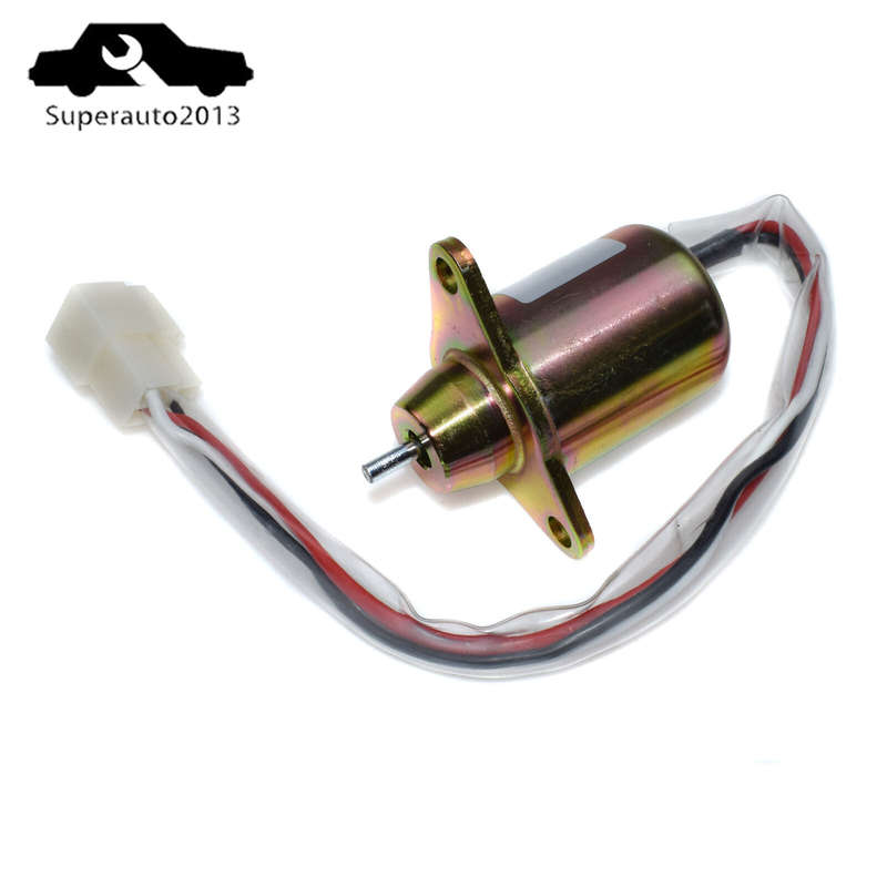 Fuel Shut Off Solenoid Valve For John Deere Yanmar 1503ES-12S5SUC