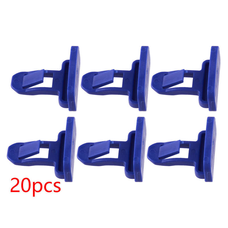 20pcs Blue Fender Flare Retainer Bumper Clip Fit For Toyota 4Runner Camry C-HR