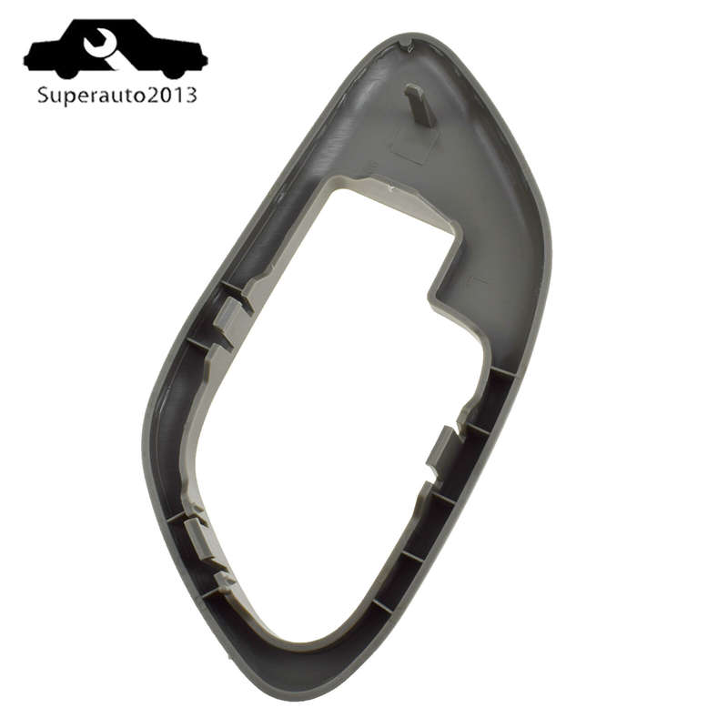 Left Inside Door Handle Bezel Gray For Chevy GMC Truck Tahoe Suburban 1995-1999