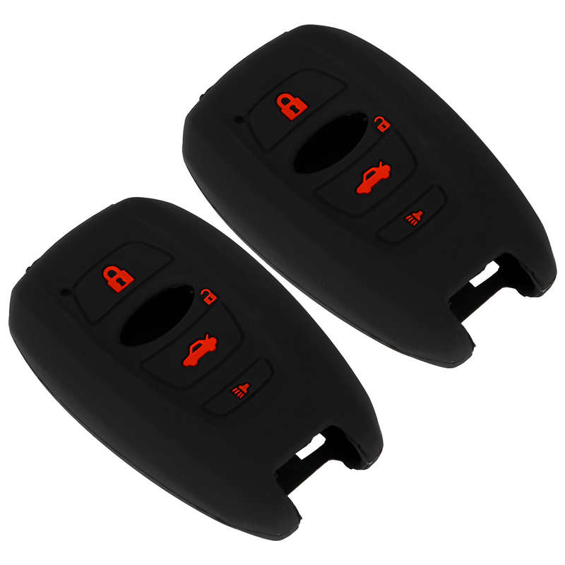 4 Button Remote Key Shell Case Fob fit for Subaru Outback Crosstrek Key Cover 2x