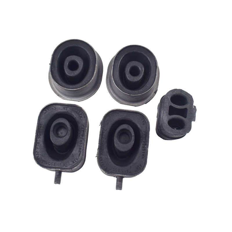 Exhaust Muffler Insulator Holder Set New For Chevy Cruze Buick Opel Astra Zafira