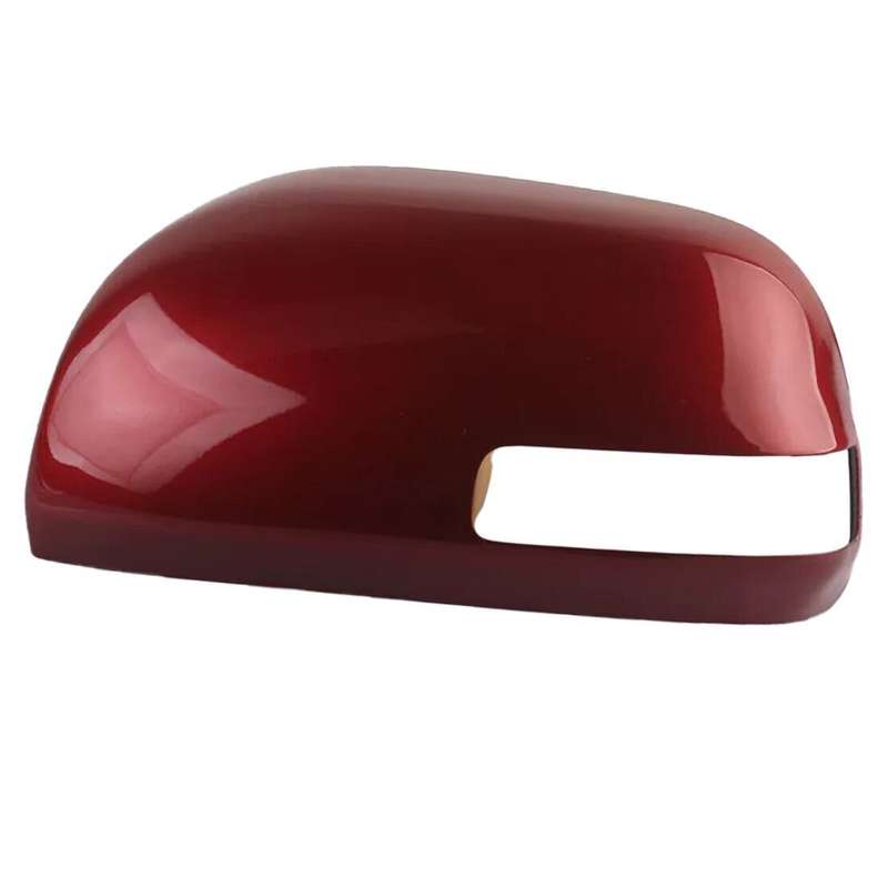 Car Left Rearview Mirror Cover Trim Red Fit For Toyota RAV4 2006-12