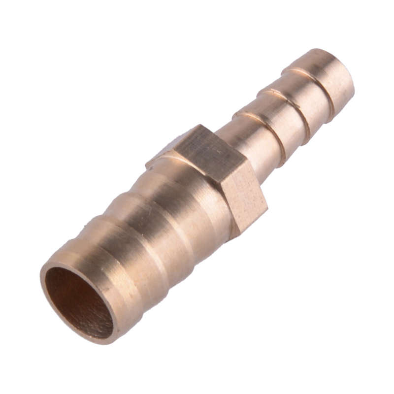 4x Brass 8mm-12mm Straight Hose Barb Fittings Reducers 5/16"x7/16"