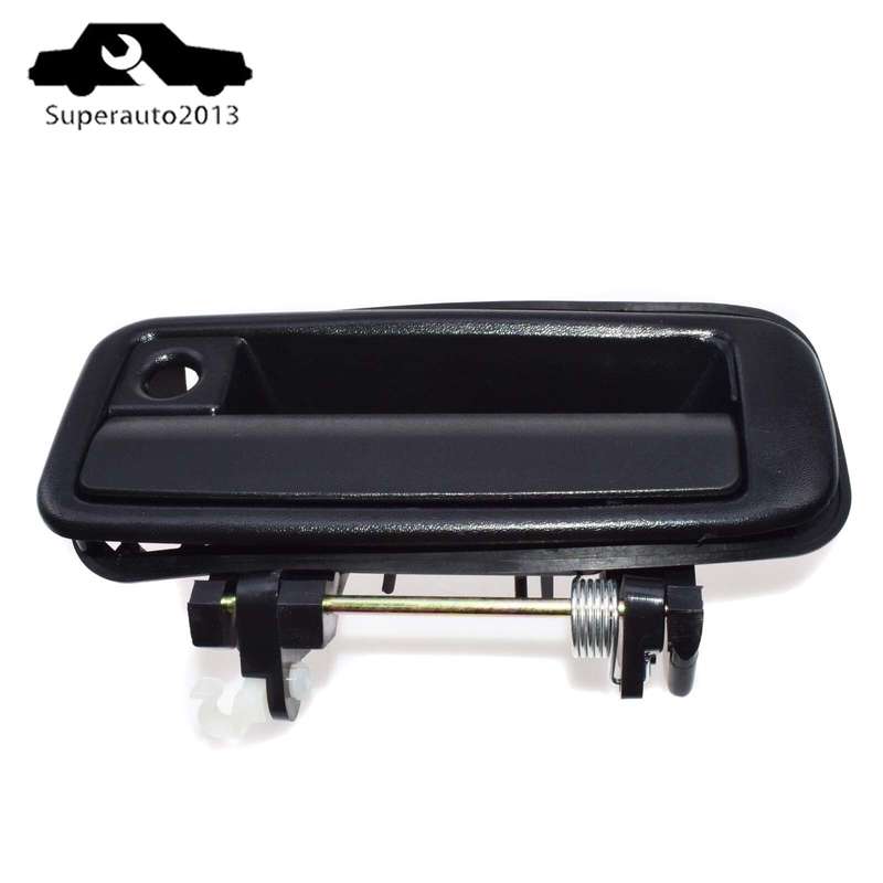 Outside Door Handle Front Left Black For Toyota Corolla 1988-92 69220-12110 New