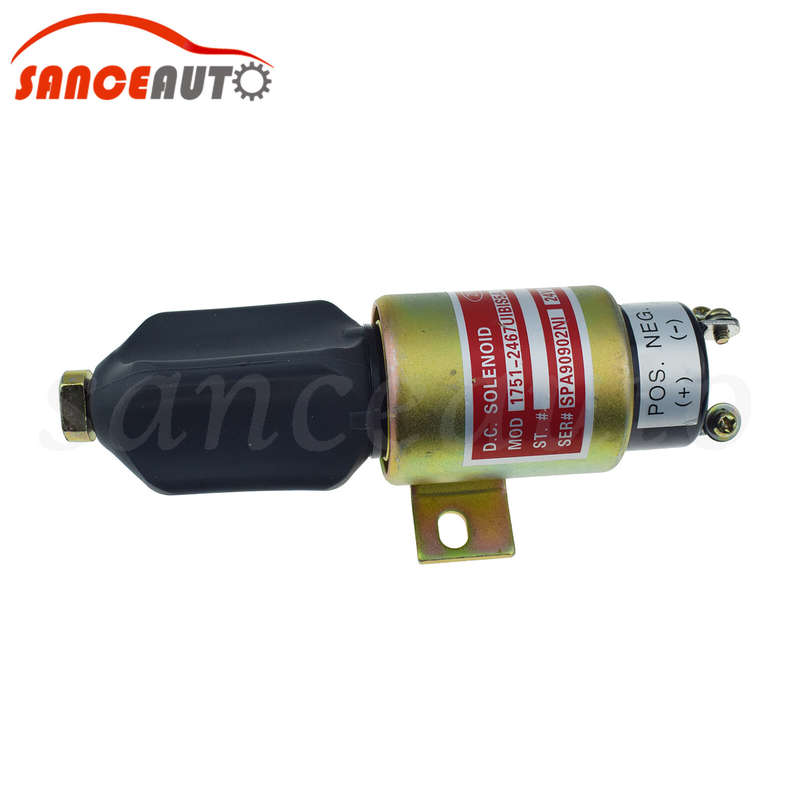 1751-2467UIBIS5A, SA-3933-24, SA-3766T-24 24V Stop Solenoid For Cummins 3864274
