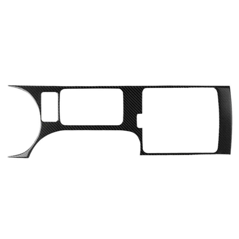 Carbon Fiber Car Gear Shift Box Panel Cover Trim Bezel Fit For Nissan 350Z 06-09