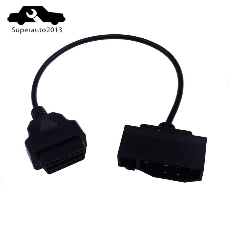 For Ford 7 A 16 Pines Obd1 A Obd2 New Conector Cable Adaptador Para