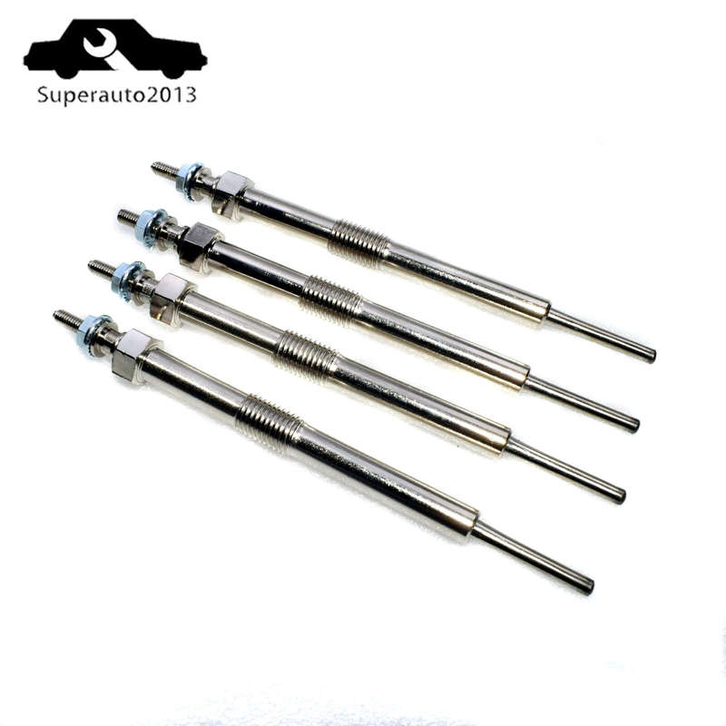 97364968 For Chevy GMC Powerstroke New Premium Dual Coil Diesel Glow Plug 4PCS