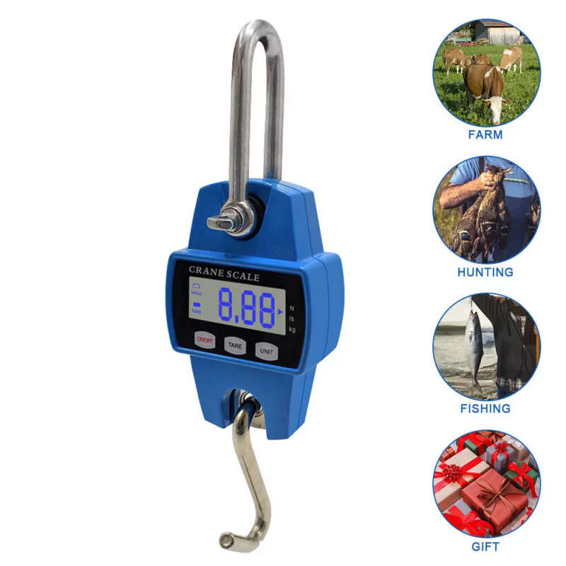 300kg Portable Mini Crane Hanging Scale
