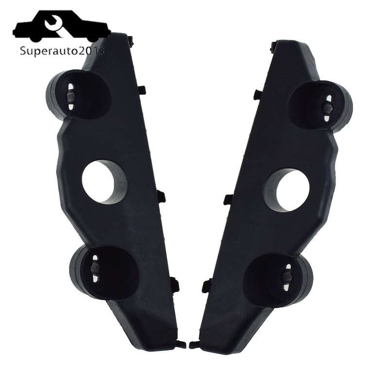 Pair Front Left & Right Bumper Support Bracket For 2020 2021-2024 Nissan Versa