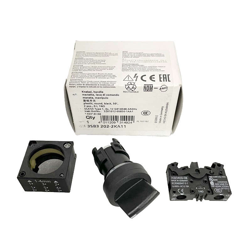 1PCS NEW For SIEMENS 3SB3202-2KA11 Rotary Switch