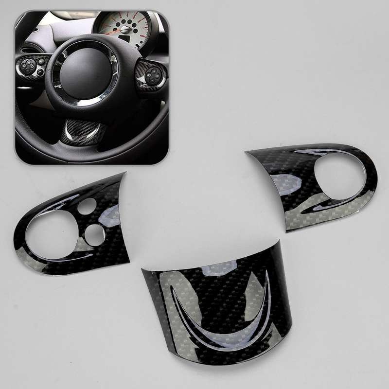 Steering Wheel Center Button Cover Trim Fit For Mini Cooper R55 R56 R57 R58 R59~
