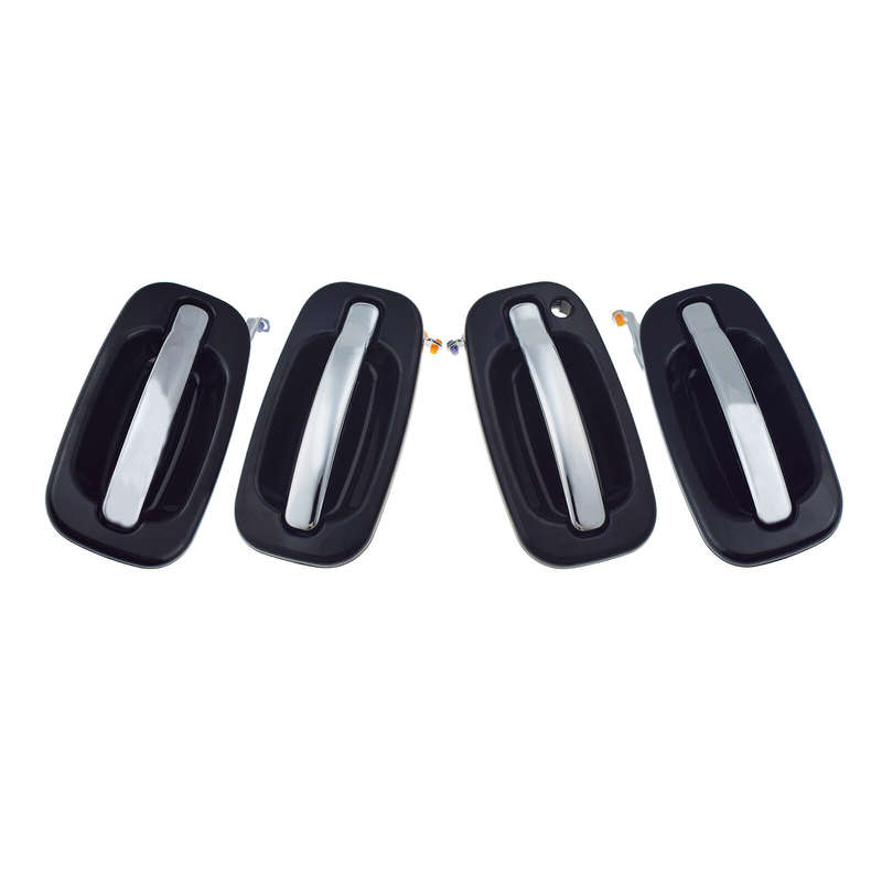 4X Front Rear Left Right Outside Door Handles For Silverado Tahoe Sierra Yukon