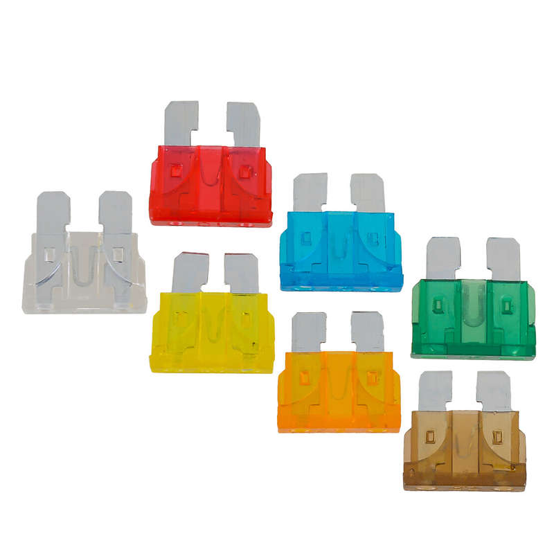 140Pcs Blade Fuse 5-30 AMP Assortment Kit Mini Medium Standard Car Truck Marine