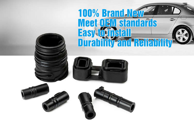 6HP19 6HP21 6PCS Valve Body to case Sleeve Seal kit Mechatronic Kit For BMW