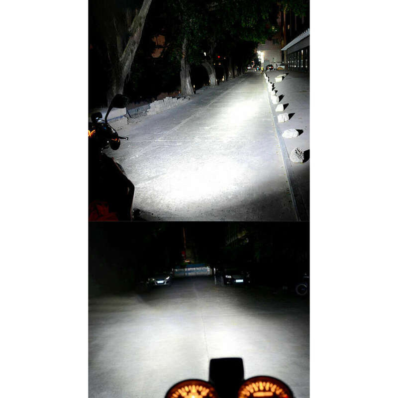 2pcs LED Headlight Bulbs H7+H11 White 6000K Fit for Suzuki GSXR600 GSXR750 06-07