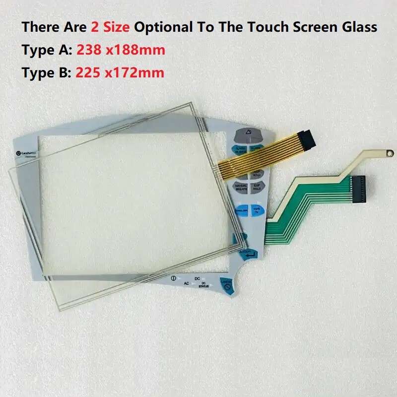 For CareFusion VIASYS VELA AVEA 16532-00 16532-15 Touch ScreenGlass+Me