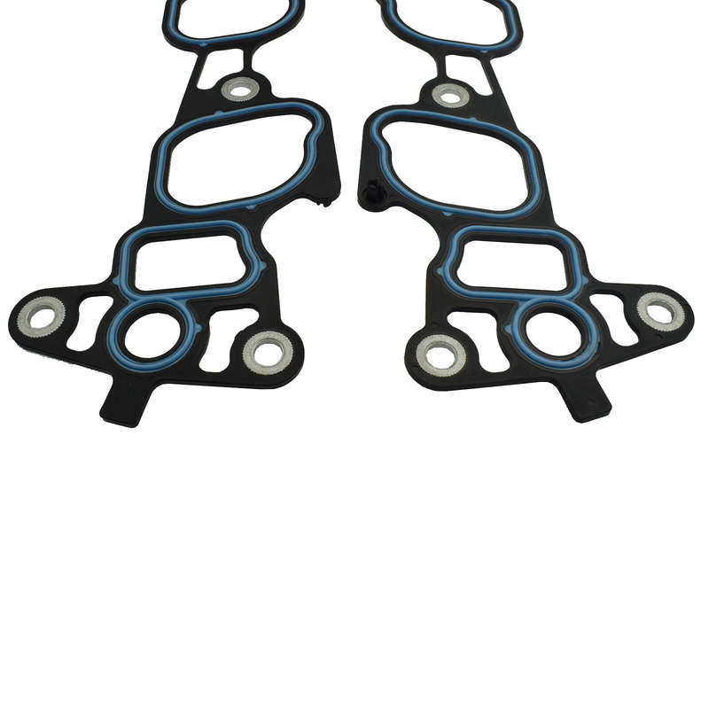 MS4595 2PCS Engine Lower Intake Manifold Gaskets For Ford Mustang E-150 E-250