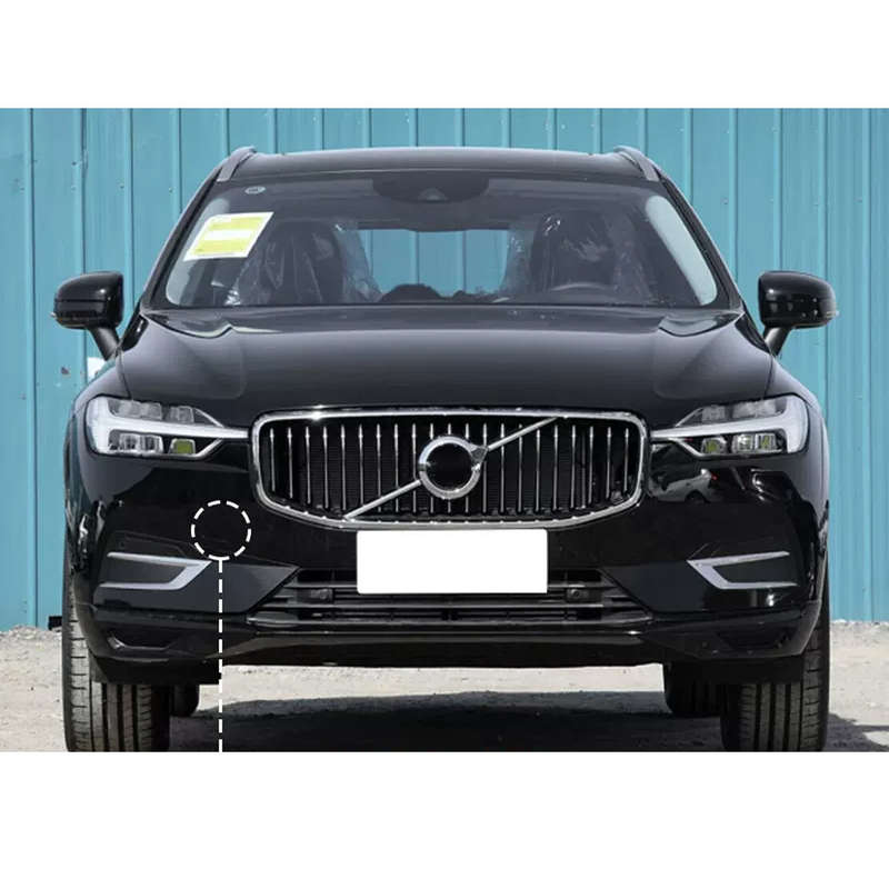 Front Bumper Tow Hook Cover Fit for 18-21 VOLVO XC60 32234934 Towing Eye Cap Acc