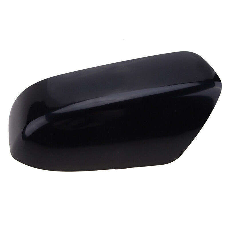 1 Pair Black Side Rearview Mirror Cover Cap Fit For Honda Accord 03-07 ABS