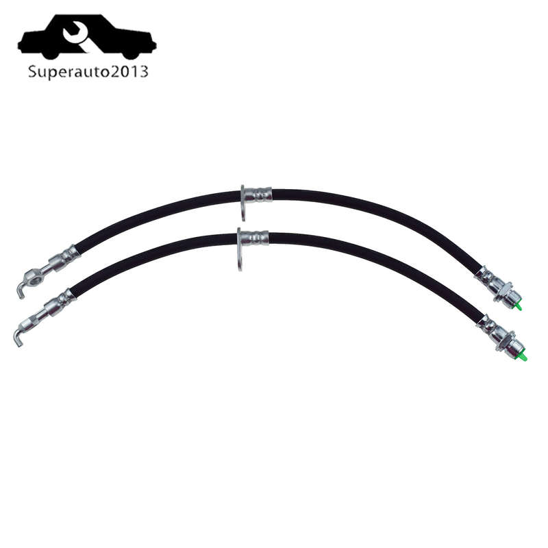 2PCS Brake Hydraulic Hose Front Left & Right For Lexus ES330 Toyota Camry Solara