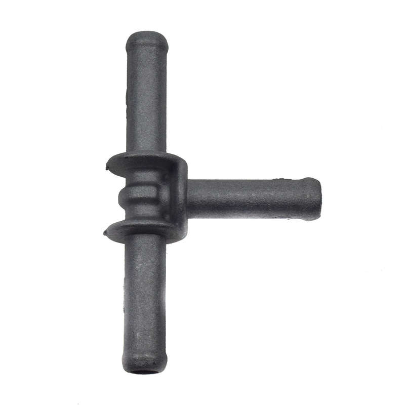 Aluminum 8MM Coolant T Fitting Flange Hose Pipe For Audi Seat Skoda N 906 930 01
