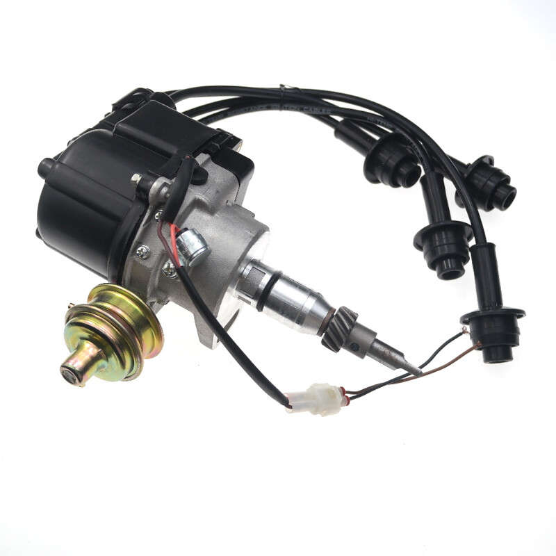 Distributor for Toyota Forklift 4Y Engine 5, 6, 7 Series with spark plug wires