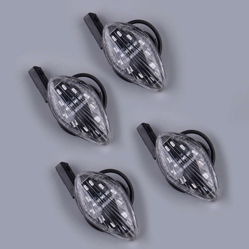 4x LED Flush Mount Turn Signal Light Fit For Honda CBR 919 600 F3/F4/F4i 1000RR