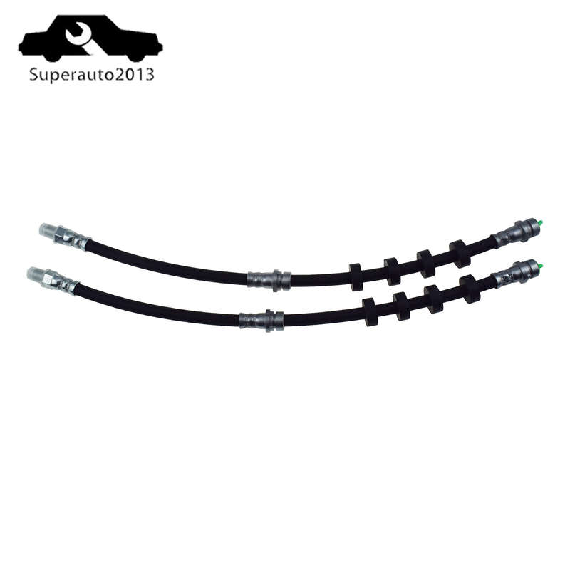 Pair Front Brake Hose For Ford Escape 08-12 Mazda Tribute Mercury Mariner 08-11