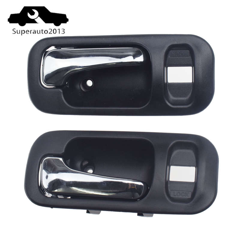 New Pair Rear Left & Right Interior Door Handle For 1997-2001 Honda CRV Odyssey