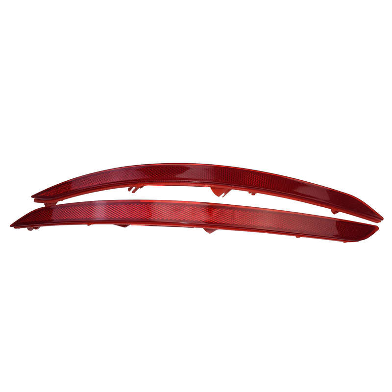 Pair New Left & Right Side Bumper Face Bar Reflector For Hyundai Elantra 2017-18