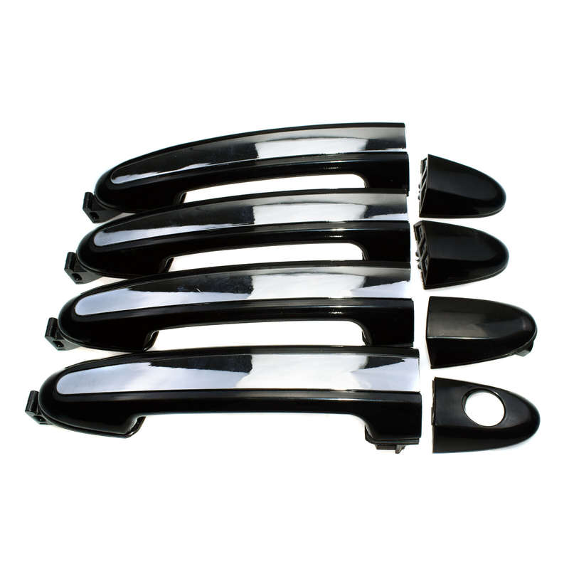Front Rear Left Right Outside Door Handle Chrome For Hyundai Santa Fe 07-12 New