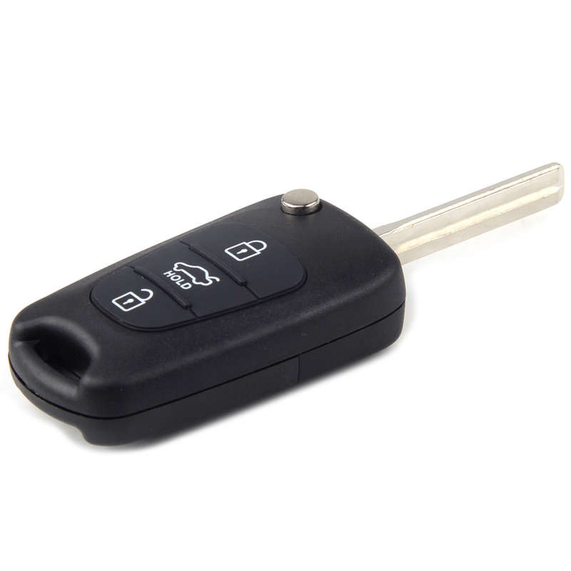 Fit for KIA Sportage Soul Remote Flip Fob Key Shell 3 Buttons Case Perfect Match