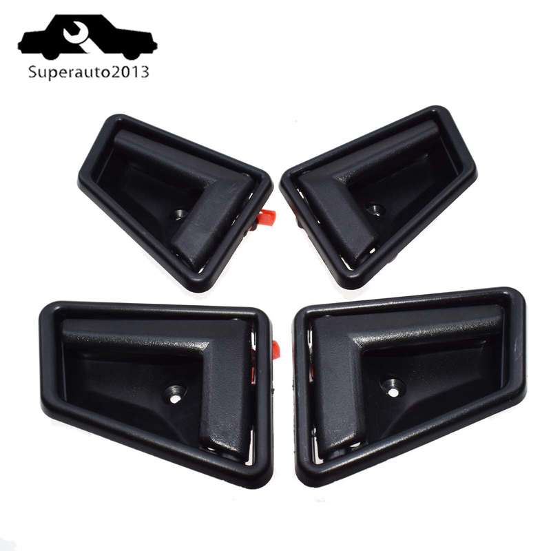 New 4PCS Front Rear Left Right Side Interior Door Handles For Suzuki Sidekick