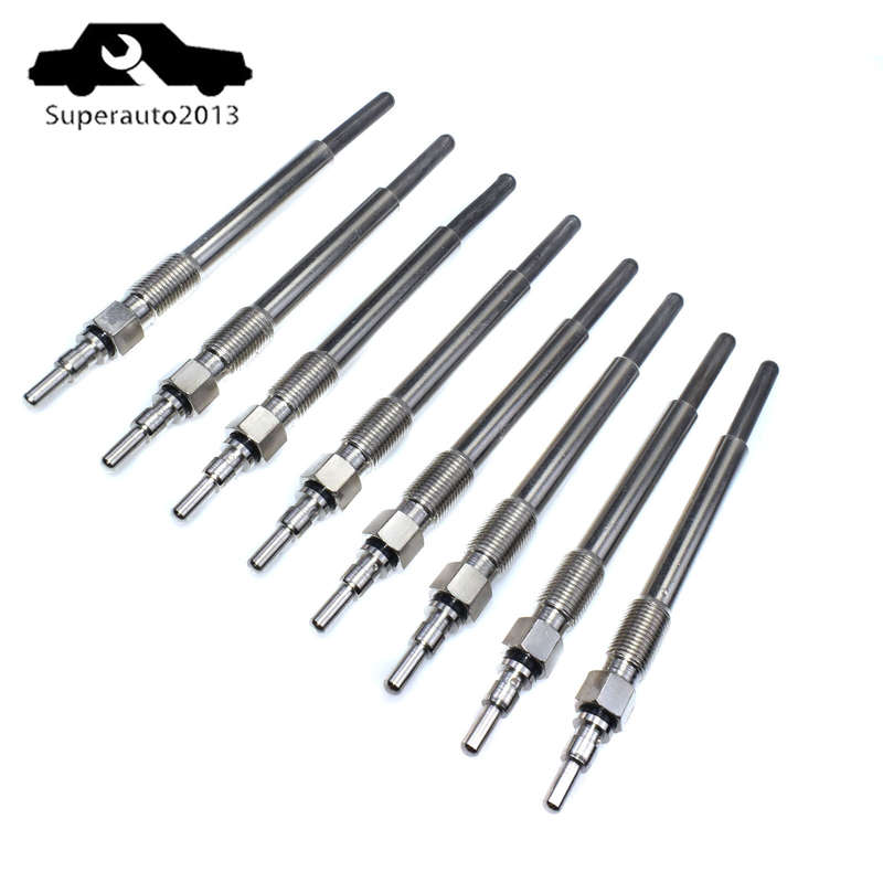 8X Fast Start Glow plug For Ford Excursion F550 F450 F350 F250 E350 F4TZ12A342BA