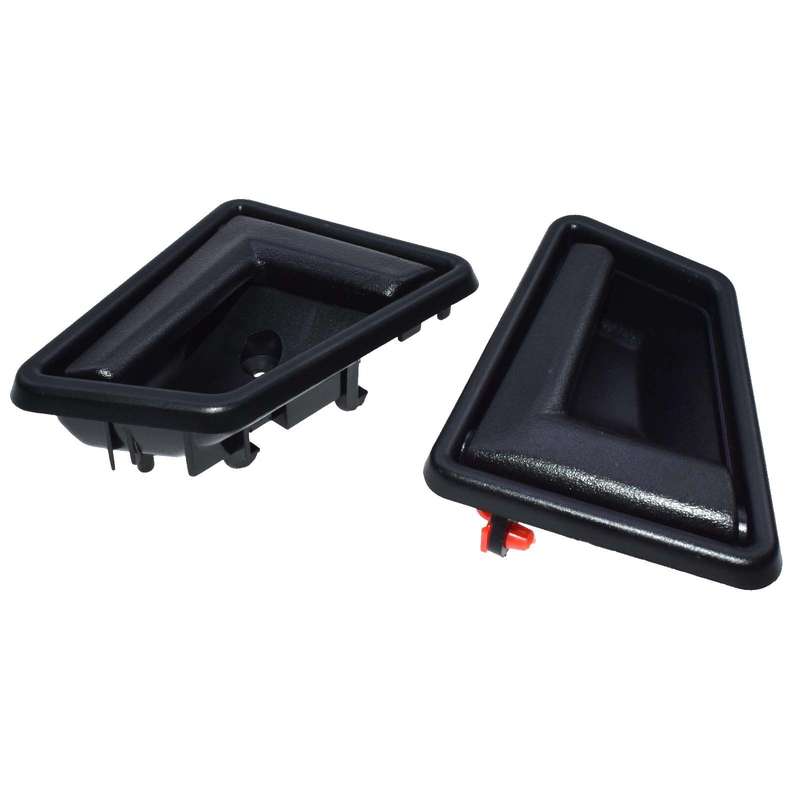 Black Front Rear RH LH Interior Door Handle Pair for 89-98 Suzuki Sidekick NEW