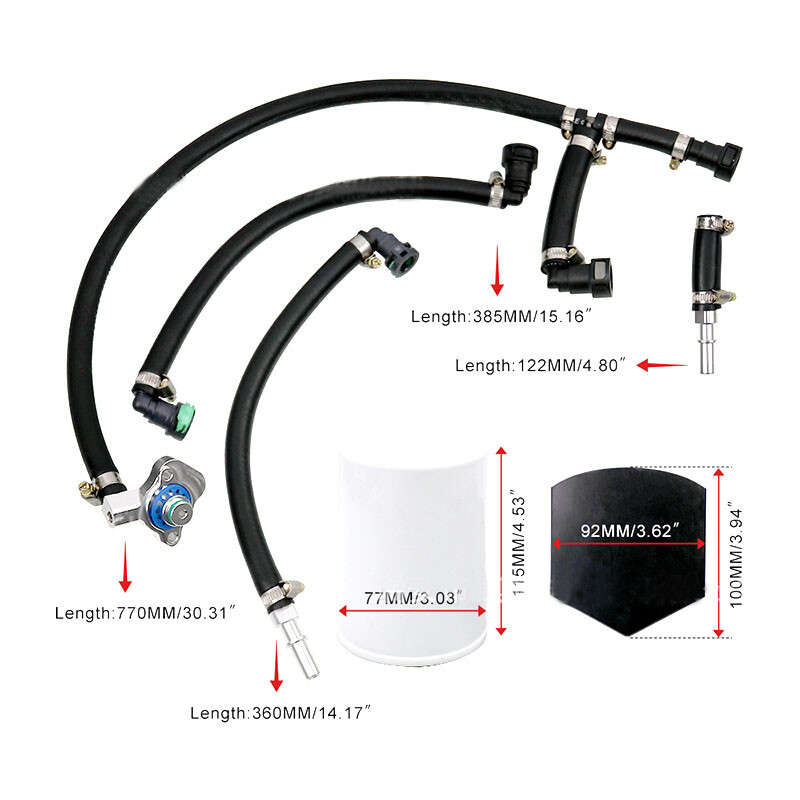 Fuel Filter Conversion Kit FIt For Ford F250 F550 6.7L Powerstroke 2011-2022