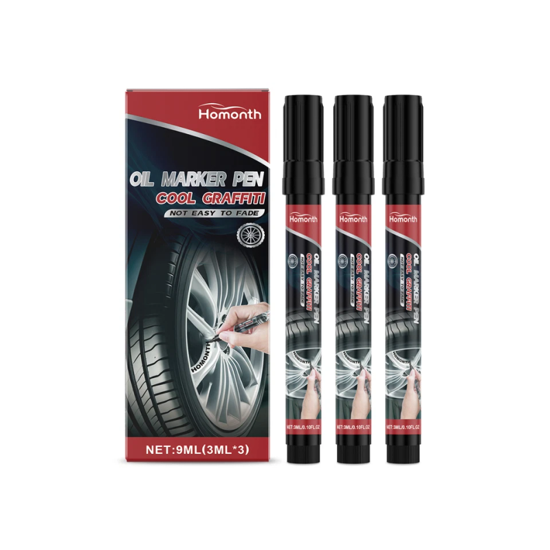 Tire Permanent Paint Marker Pen Car Tyre Rubber Universal Waterproof Oil Based