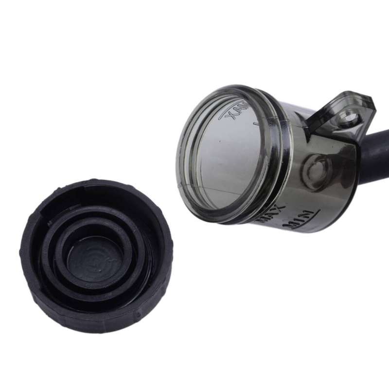 Universal Motorcycle Rear Brake Fluid Bottle Tank Master Cylinder Oil Reservoir,