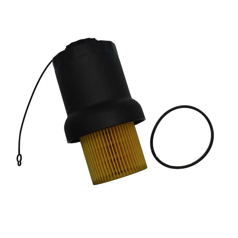 Oil Filter W/ Cover Cap For VW 2.5L Jetta Beetle Rabbit MK5 MK6 06-14 07K115408