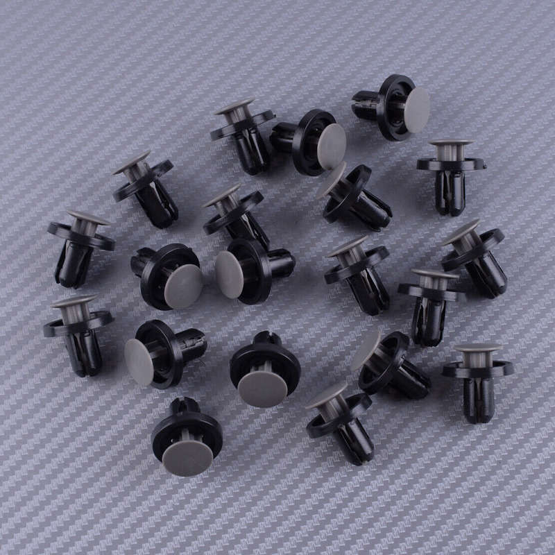 20x Bumper Engine Cover Push Type Retainer Clips fit for Toyota RAV4 22x15mmx9mm