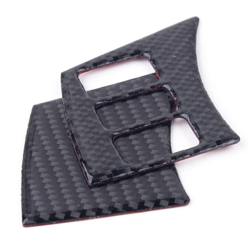 Carbon Fiber Interior Steering Wheel Cover Trim Fit For Nissan 350Z 2006-2009