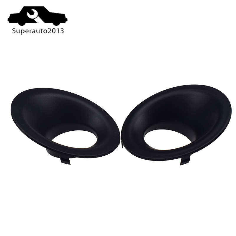 Fog Lamp Light Trim Bezel LH + RH For 15-18 Dodge Challenger CH1039177 CH1038177