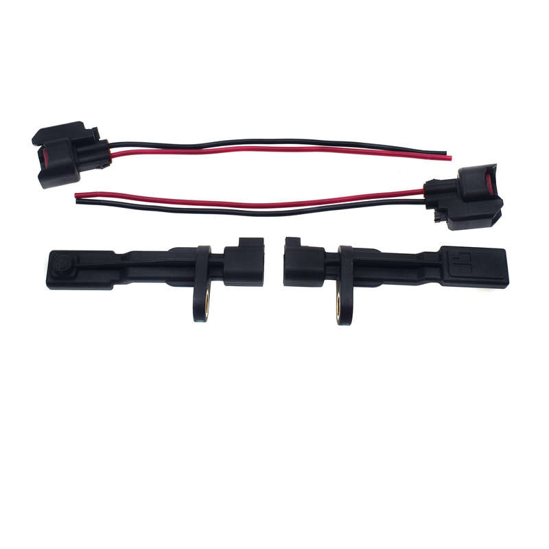 4pcs Wheel Speed Sensor W/ Plugs Rear LH RH For Jeep Wrangler JK Liberty Dodge