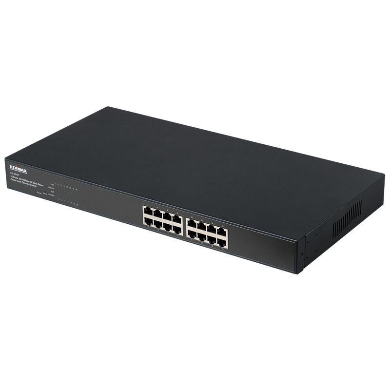 EDIMAX Networking ES-5816P 16-Port 10/100 Base - TX Web Smart POE Switch [ For Spares or Repair ]