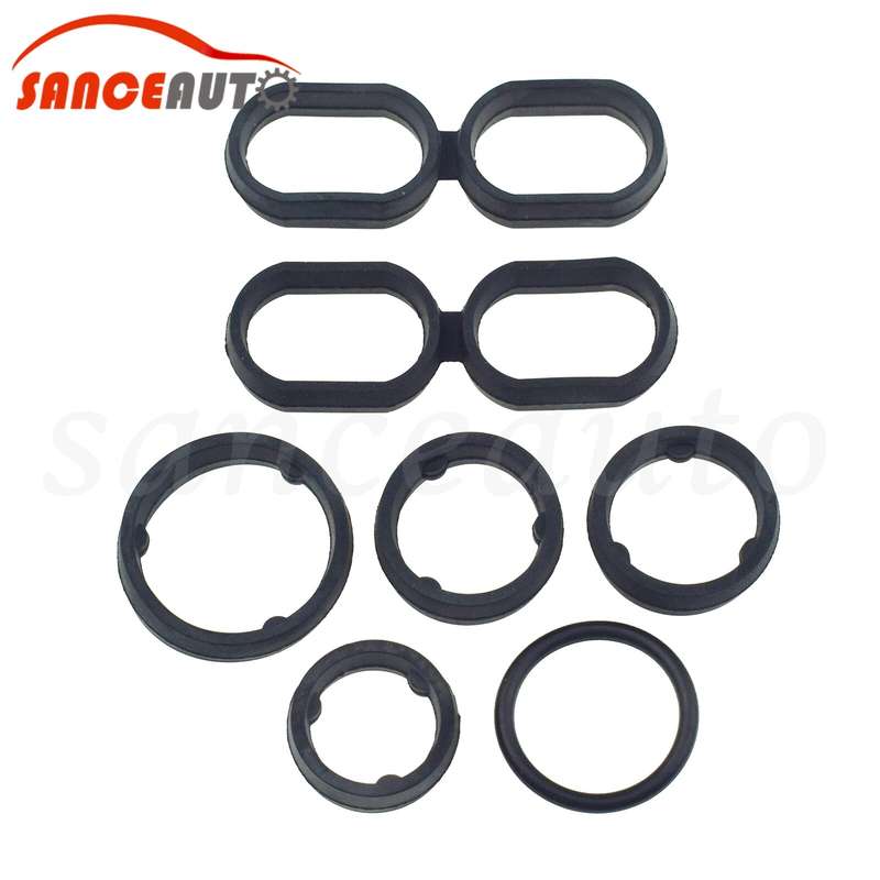 Oil Cooler Filter Gaskets For 3.6L 2014-2021 Dodge Ram Jeep Chrysler 68191356AA