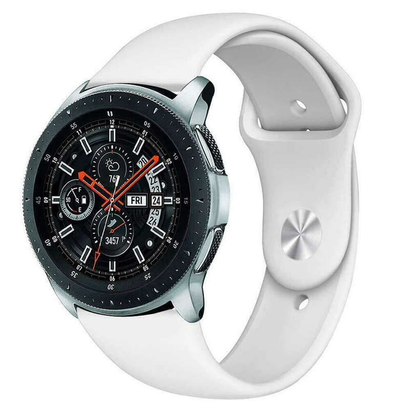 *LOCAL STOCK* 22mm Huawei Watch GT New Silicone Band Strap for 46mm - White