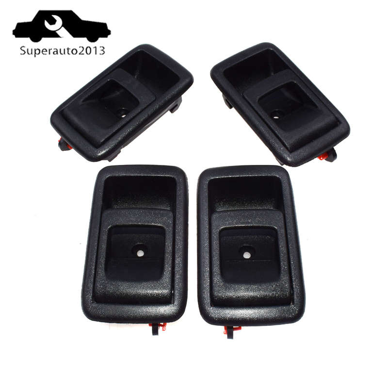 4PCS Front Rear Left Right Interior Door Handle For Toyota 4Runner Camry Tacoma