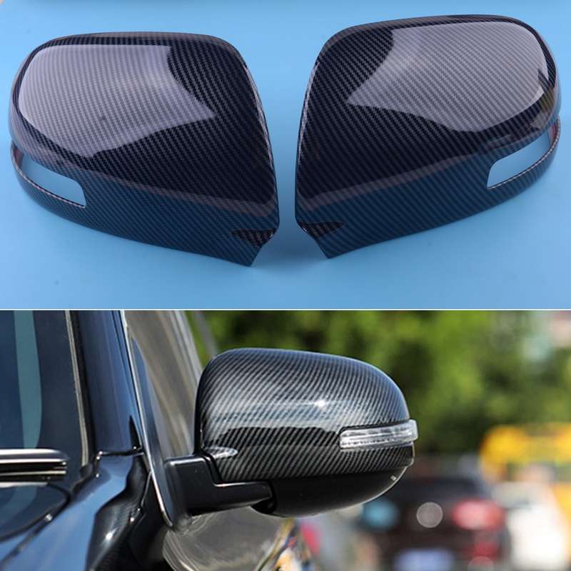 Side Rearview Mirror Cover Trim Fit For Mitsubishi Outlander Sport/ASX 2016-2019