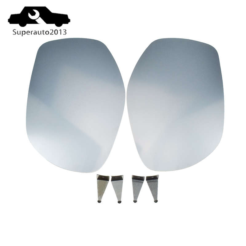 Left Right Side Mirror Glass W/Heated Pair For 2008-10 Porsche Cayenne 3.6L 4.8L